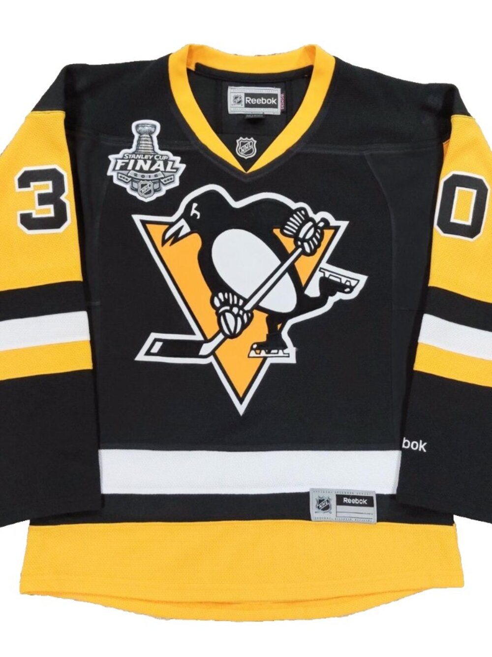 Pittsburgh Penguins 2016 Stanley Cup NHL Reebok Jersey Women's Small, #30 Murray